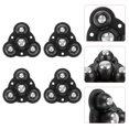 thumbnail image 2 of 4pcs Caster Wheel 4-ball Storage Case Caster Self-adhesive Storage Bin Caster, 2 of 9