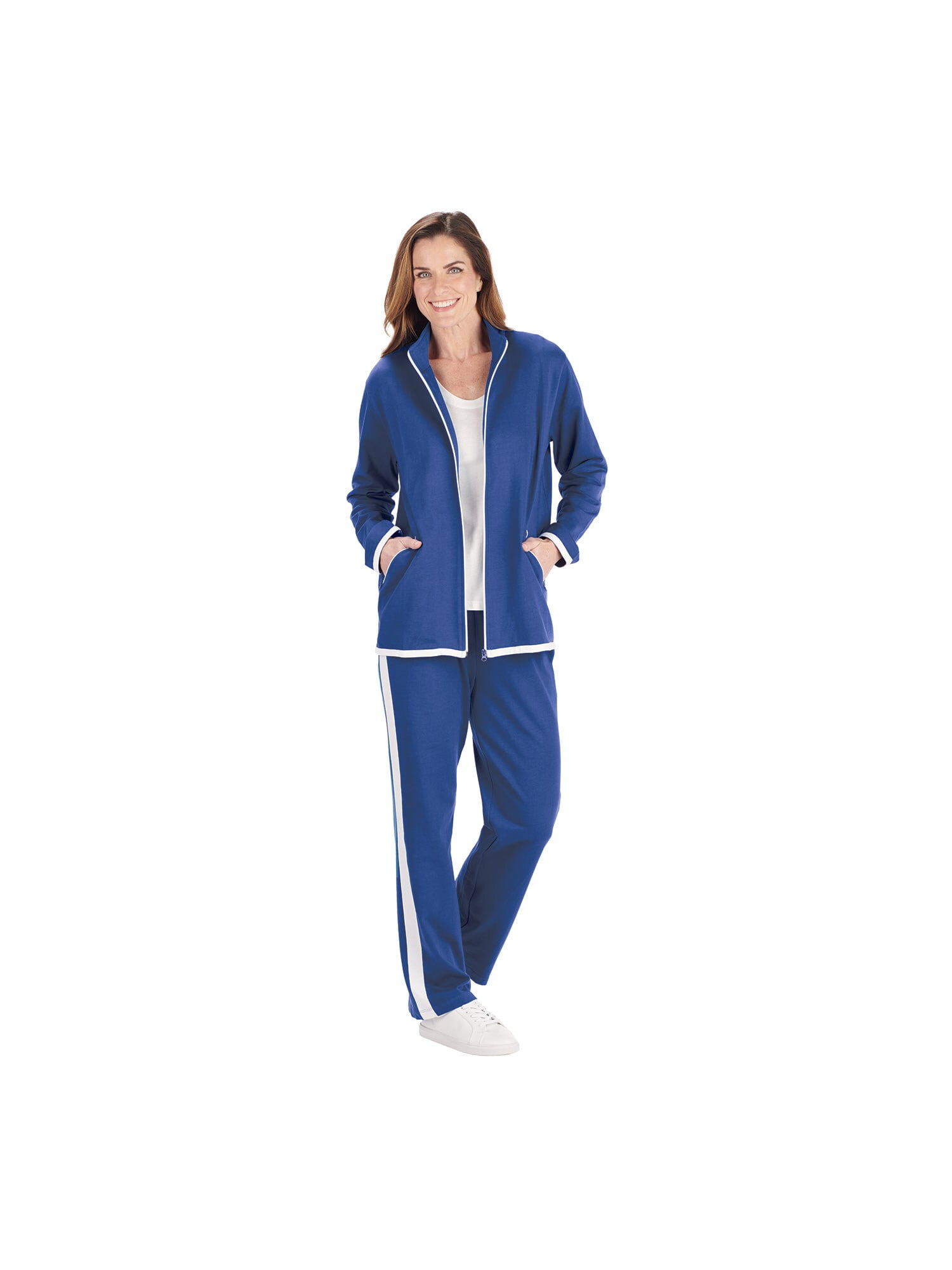 CATALOG CLASSICS Womens Sweat Suits 2 Piece Set Track Suits for Women