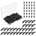 thumbnail image 1 of Uxcell 100Pcs Botón de Giro para Marco de Fotos, Sujetadores de Respaldo de Marco con Tornillos, Negro, 1 of 6