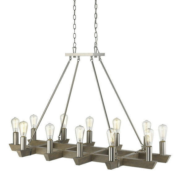 Acclaim Lighting In11061 Finnick 8 Light 48" Wide Linear Chandelier