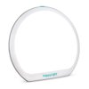 Verilux HappyLight Alba - NEW Round UV-Free LED Therapy Lamp, Bright White Light with 10,000 Lux, Adjustable Brightness, Color, and Countdown Timer