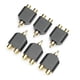 thumbnail image 1 of 6PCS Splitter, Splitter 1 Male 2 Female for Audio Video Av TV Cable Conversion, Simple to Use, Plug and Play, 1 of 5