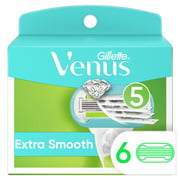 Gillette Venus Extra Smooth Womens Razor Blade Refills, 6 ct, 1 pack