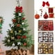 thumbnail image 1 of Christmas Tree Bauble Hanging Home Party Ornament Decor, Bauble Hanging Ornament, Home Party Decor, Festive Home Decor, Unique Christmas Tree Accents, Metal Frame Design, 2-Tier Structure, for, 1 of 9
