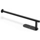 thumbnail image 1 of Thickened Steel Paper Towel Holders Under Cabinet for Kitchen, Bathroom, SUS304 Stainless Steel Pipe Hanging Paper, Black, 1 of 4