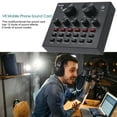 thumbnail image 5 of Amdohai V8 Mobile Phone Sound Card Bluetooth Microphone Live USB External Sound Card DSP Chip 12 Sound Effects for Phone Computer PC Audio Broadcast, 5 of 5