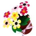 thumbnail image 2 of Kids DIY Flower Pot Children Pot Handmade Plant Gift Craft Outdoor Handmade Education Toy Tool, B, 2 of 8