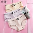thumbnail image 4 of good wear algodón panty color caramelo bowknot transpirable sólido ropa interiorpangjing, 4 of 4