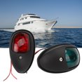 thumbnail image 1 of Navigation Lights Navigation Light 1Pair Portable Durable Yacht Navigation Light 10-30V Wide Pressure Shipping  Lamp, 1 of 8