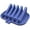 Dark Blue, variant on Silicone Soap Dish with Drain Tray, Torqee Bathroom Soap Holder, Countertop Organizer, for Bathroom Use, Kitchen Sink and Household Cleaning, Black