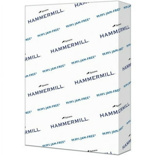 Hammermill Copy Plus Print Paper 92 Bright 20 lb 8.5 x 11 White 500 Sheets/Ream 8 Reams/Carton HAM24422901