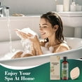thumbnail image 2 of Set de regalo para spa MS.DORYA Whispering Woods, kit de baño de 7 piezas, 2 of 7