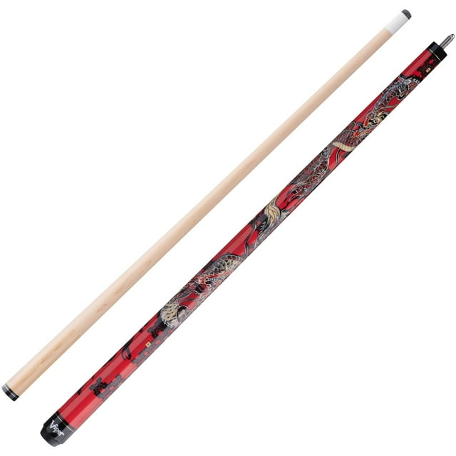 Viper Junior 48"" 2 Piezas Billar/Taco De Billar Dragon 16 Onzas Talla Única Rojo