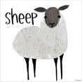 thumbnail image 2 of Great Art Now Sheep by Katie Doucette, Framed Wall Art, 14W x 14H, 2 of 3
