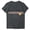 Gray, variant on WREESH Women's Trendy Summer Tops Round Neck Short Sleeve T-Shirts with Graphic Print Blue