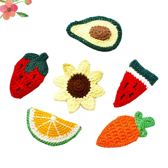 Masteelf 6 Pcs Fruit Hairpins Ornaments for Girl Clip Women Barrettes