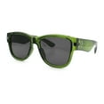 thumbnail image 5 of Retro Gentlemanly Vintage Style Horn Rim Hipster Plastic Sunglasses Green - Black, 5 of 7