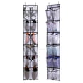 thumbnail image 2 of YIYI GUO 12-Compartment Hanging Mount Door Shoe Organizer, Multicolor, Holds up to 12 Pairs of Shoes, 2 of 8
