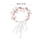 thumbnail image 3 of Tocado de novia: elegante tocado floral para boda con cuentas de perlas falsas de cristal/diamantes de imitación - Accesorios para el cabello para niñas de las flores, novias y damas de honor, 3 of 7