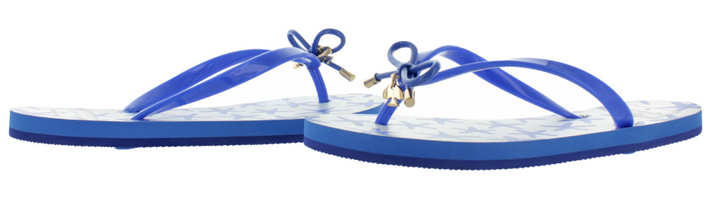 kate spade blue flip flops