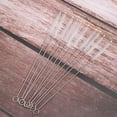 thumbnail image 3 of 10PCS 20x0.8cm Stainless Steel Drinking Straw Brush Cleaner Compatible for Straws, 3 of 7