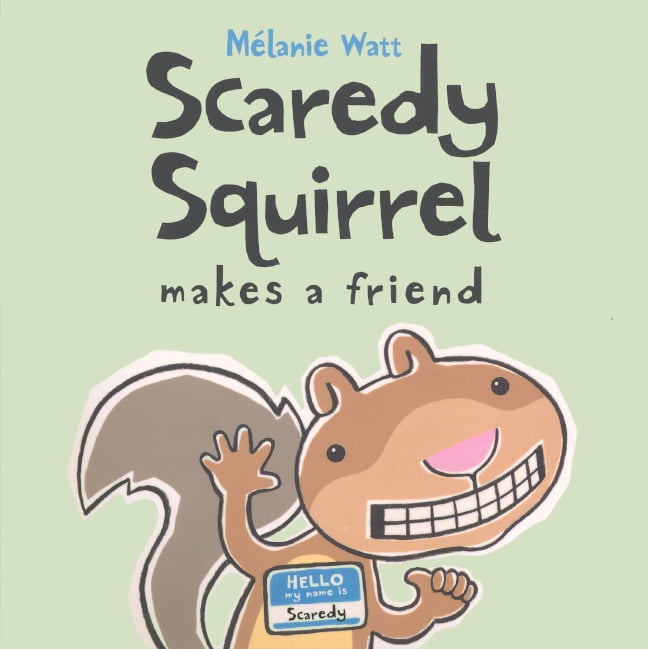 scaredy squirrel plush