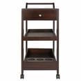 thumbnail image 3 of Winsome Wood Jeston Entertainment Cart, Coffee, 3 of 9