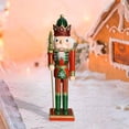 thumbnail image 2 of Cascanueces Marioneta 30 Cm Boca Pueden Abrir Adornos Cascanueces Decoración Escritorio Cascanueces para Navidad año Nav Cetro Sunnimix Marioneta cascanueces, 2 of 7