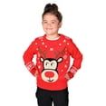 thumbnail image 6 of KESIS Children Happy Rudolph Ugly Christmas Sweater 9-10Y, 6 of 8
