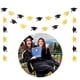 thumbnail image 3 of Decoraciones de graduación 2023, pancarta de estrella con gorro dorado y negro de cartulina ecológica, guirnalda preencordada para suministros de fiesta de graduación universitaria, 3 of 5