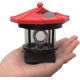 thumbnail image 3 of Faro solar, faro LED con energía solar, lámpara colgante solar LED impermeable IP65, luz solar giratoria de 360 ​​grados para exteriores (rojo, 3,74 pulgadas), 3 of 5