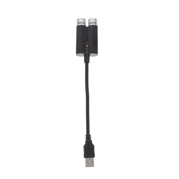 Proyector de luz nocturna USB para coche, luz de estrella para techo, accesorio