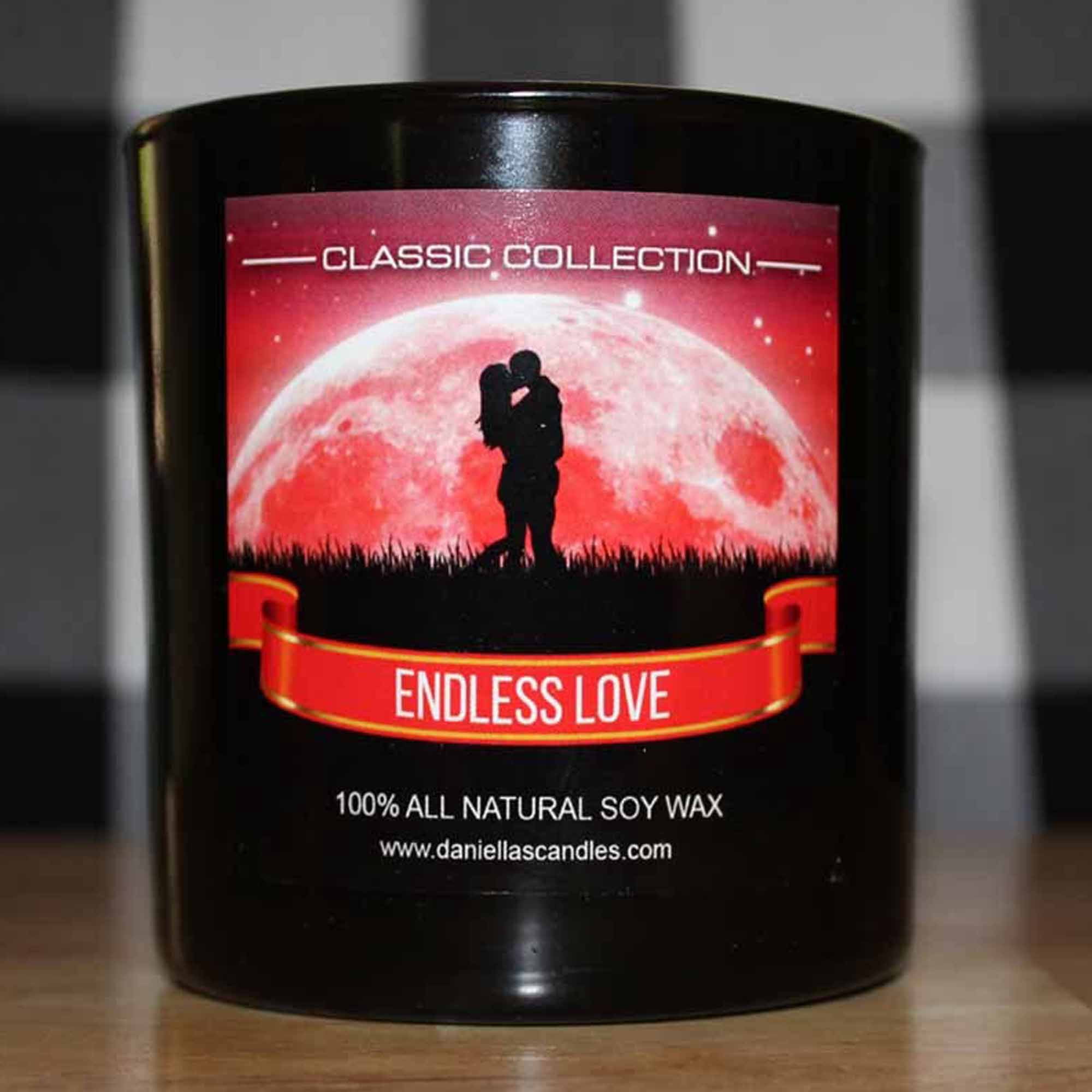 Daniella's Candles Endless Love Jewelry Scented Jar Candle - Adjustable Ring Size