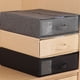 thumbnail image 2 of Caja de almacenamiento plegable Bearachild de tela Oxford gris con múltiples capas, 2 of 6