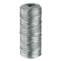 Uxcell 328 Feet/109 Yards Metallic Cord Silver Tone Twine 1.5mm Thread String for Crafts Gift Wrapping