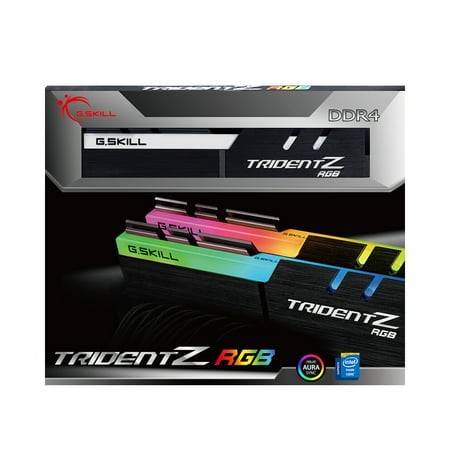 G Skill Tridentz Rgb Series 16gb 2 X 8gb Ddr4 30mhz F4 30c16d 16gtzr Walmart Canada