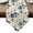 Brown, variant on Navy Blue White Floral Table Runner Linen Burlap Table Runner 70 Inches Long Farmhouse Flowers Botanical Leaf Dresser Scarves for Kitchen Island Coffee Dining Room Party Wedding Holiday Decor 13"x70"