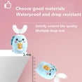 thumbnail image 3 of Sonic Electric Toothbrush Kids Silicone U-Shaped Children's Smart Toothbrush 360 Degrees Automatic Toothbrush USB Rechargeable, 3 of 12