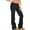 Black, variant on Timegard Plus Size Cargo Jeans for Women Baggy Straight Leg High Waist Denim Pants Casual Button Trousers with Pockets