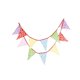 thumbnail image 2 of 2X 370cm Bandera de multicolor Flores Bandera triangular de cumpleaños BLESIY Bandera colgante, 2 of 7
