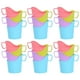 thumbnail image 1 of ColoMX Portavasos de papel con aislamiento antiescaldado, estuche para vasos de plástico, 24 Uds., 1 of 7