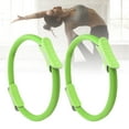 thumbnail image 4 of Fitness Circle, Durable 2pcs Yoga Ring, Wear- For Home Easy To Operate Gym Green, 4 of 8