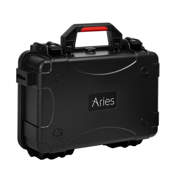 Aries Waterproof Hard Shell Carrying Case for DJI Mini 3 and Mini 3 Pro, Black