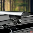 thumbnail image 2 of Roof Rack Cross Bars Lockable for Fiat Panda Country 1994-2021 Alu Silver 2x, 2 of 12