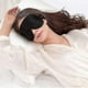 thumbnail image 4 of Alaska Bear Organic Mulberry Silk Sleep Mask Feather Light And Cloud Soft Eye Cover For Sleeping, Gender-neutral (black) Yre, 4 of 5
