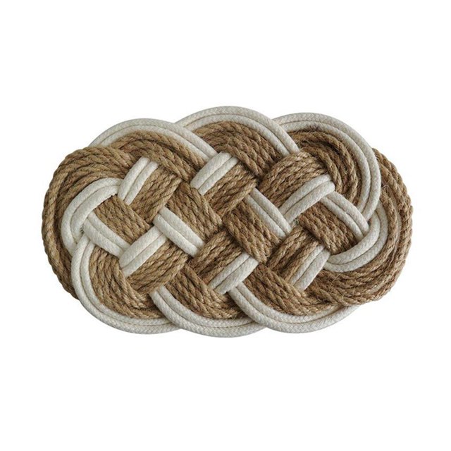 Bearachild Aislamiento térmico Mantel de Mantel individual de protección Ampliamente utilizado Apariencia exquisita Cojín de de hilo de Mostrada Numero 5 Bearachild HA027077-03