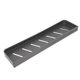 thumbnail image 5 of Estante de pared para baño, resistente, de aluminio, resistente al óxido, sencillo, negro, con 5 ganchos para cocina, lavandería, 19,7 pulgadas, 5 of 5