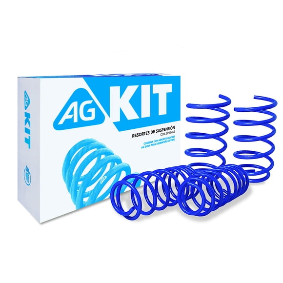Resortes AG Kit para Auto para Chevrolet Aveo 2008 a 2017 4 Piezas Nuevos