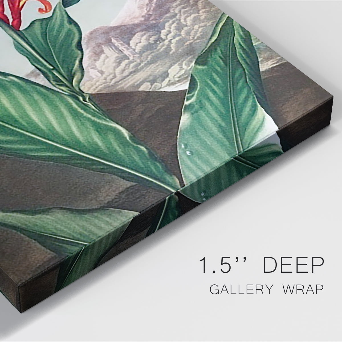Temple of Flora I Premium Gallery Wrapped Canvas - Ready to Hang