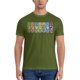 thumbnail image 1 of Camiseta de verano para hombre camisa clásica de té de la paz de gran tamaño, 1 of 7